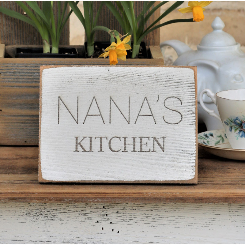 Gracie Oaks Nana's Kitchen Wall Décor Wayfair